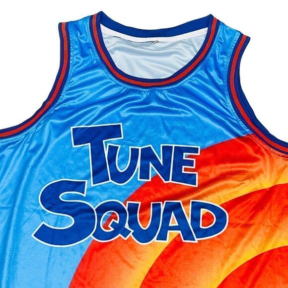 Unbranded Space Jam New Legacy Tune Squad LeBron James #9 Jersey Men's XXL - Picture 4 of 6